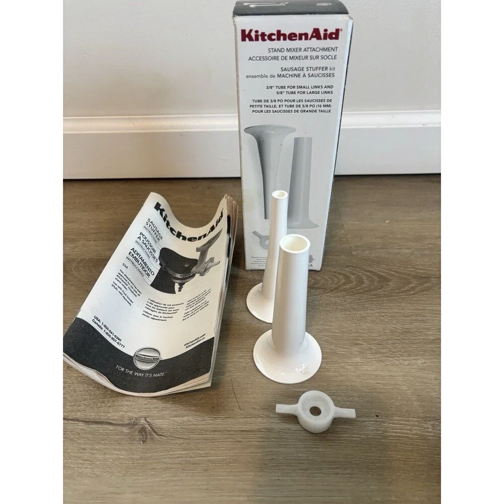 KitchenAid Stand Mixer Sausage Stuffer Kit SSA 3/8
